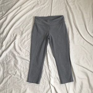 Grey Capri Leggings